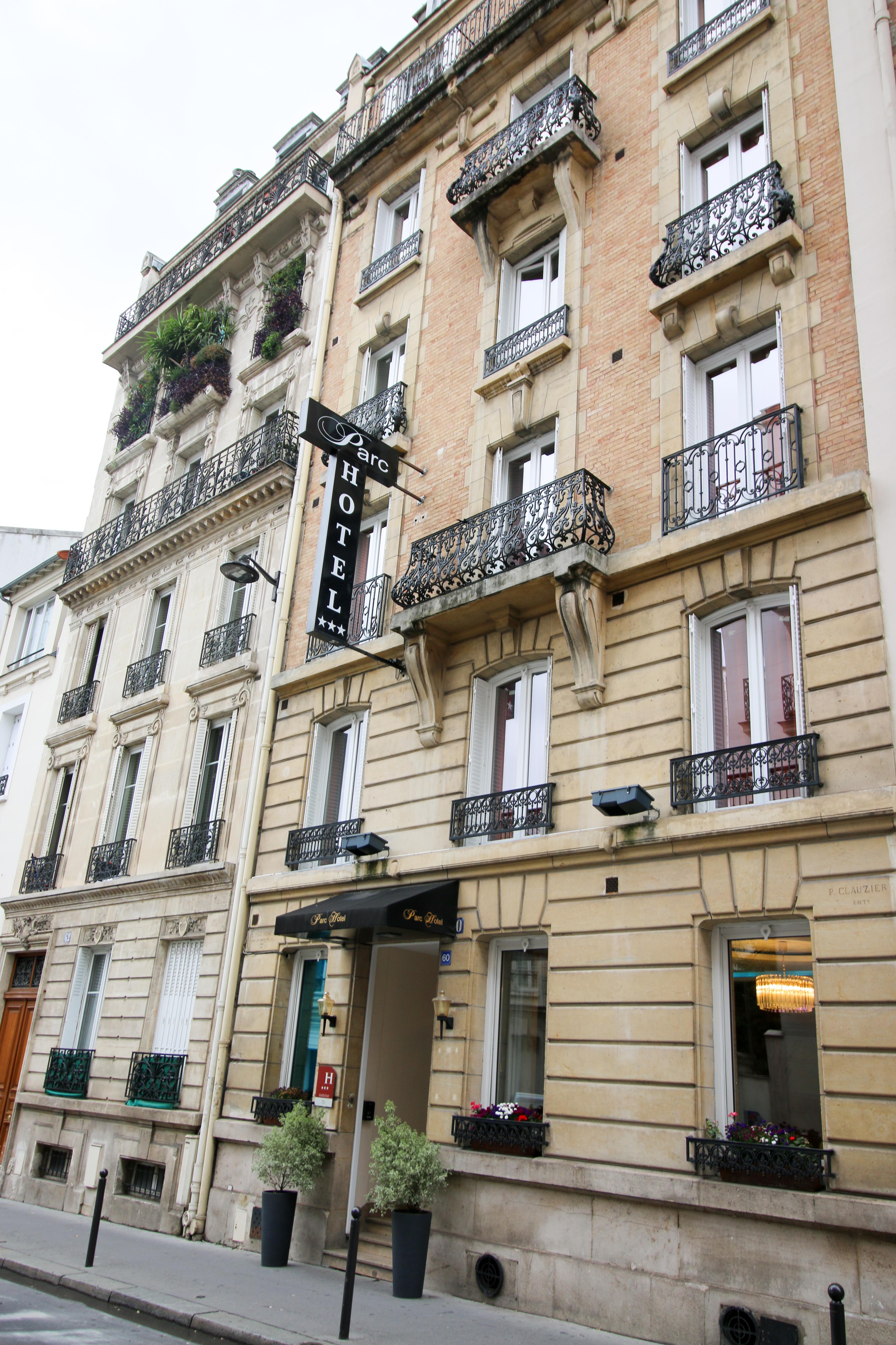 Parc Hotel Parijs Buitenkant foto