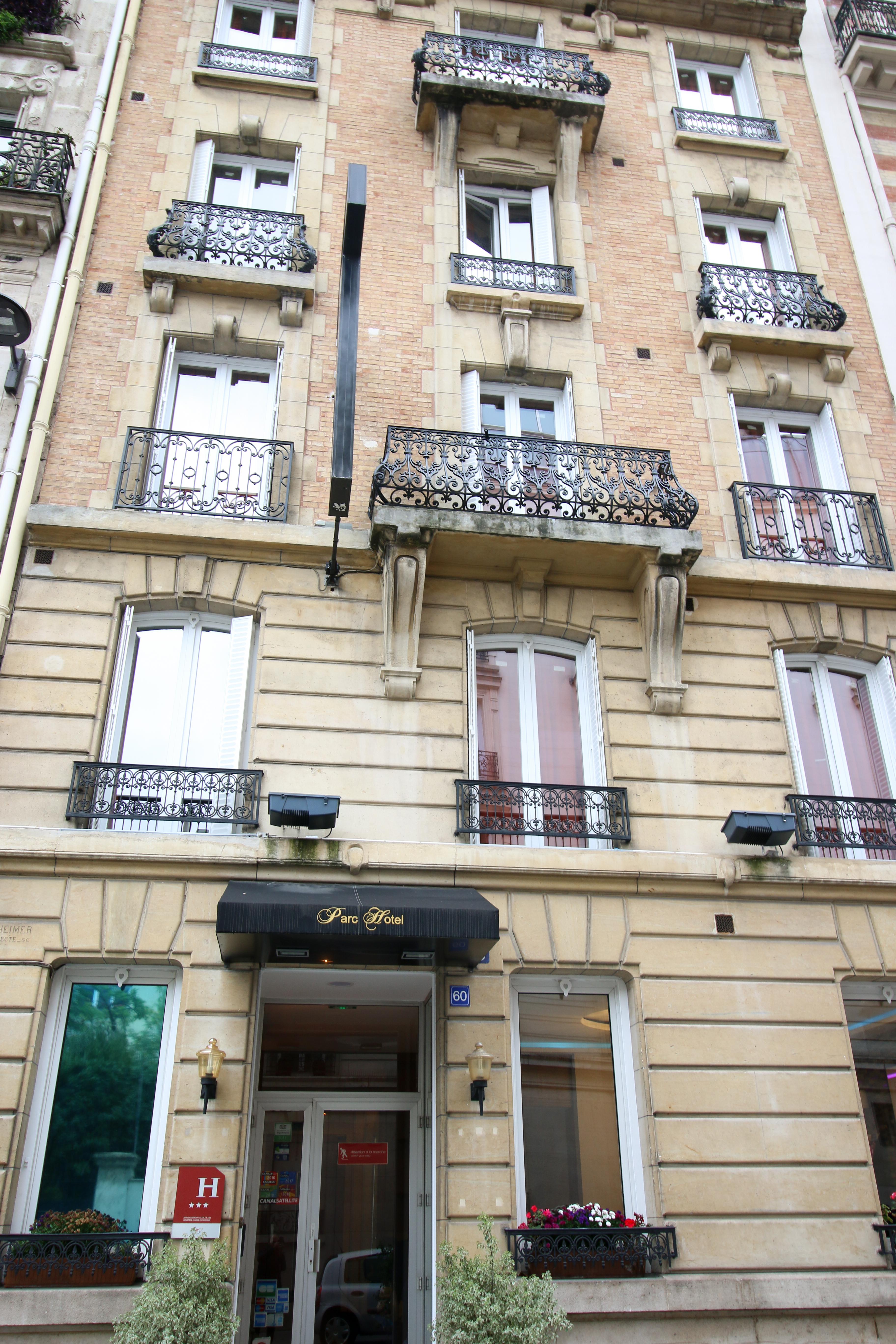 Parc Hotel Parijs Buitenkant foto